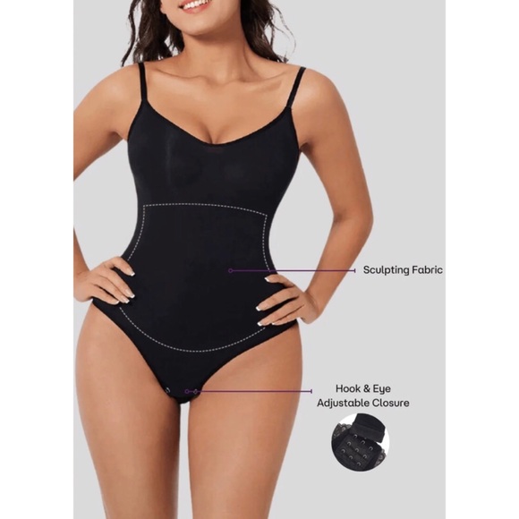 NWT Heyshape Shapewear Black Bodysuit XL - Picture 2 of 10